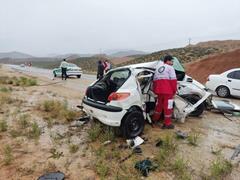 فوت ۳ نفر در حادثه رانندگی محور میانه - زنجان