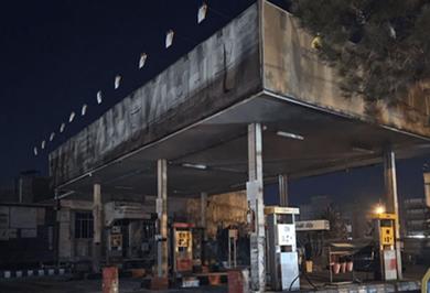  انفجار در پمپ بنزین عجب‌شیر 