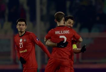 جشن صعود به مرحله حذفی لیگ نخبگان آسیا در تبریز