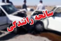 ۸ مصدوم در تصادف دو خودروی سواری در بستان‌آباد
